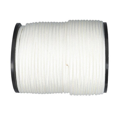 3/8in × 500ft Nylon Solid Braid Rope High UV Abrasion Resistance Industrial