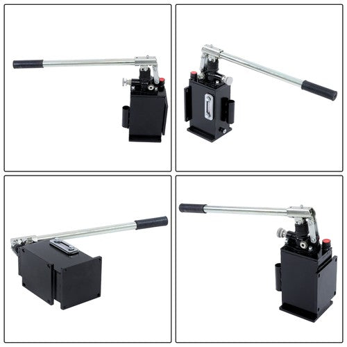 1.5 CID Hydraulic Hand Pump With Release Knob Single Acting Cylinder