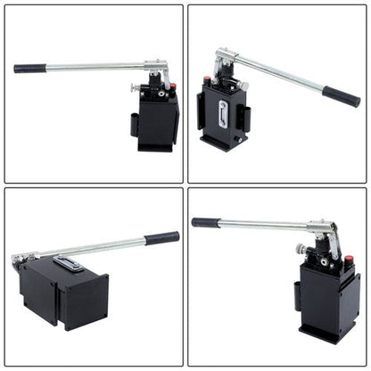 1.5 CID Hydraulic Hand Pump With Release Knob Single Acting Cylinder