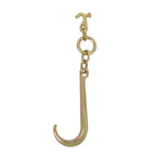 15 Inch G70 J Hook w/T-J Hook 5400 Lbs Working Load Limit Towing Hooks
