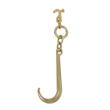 15 Inch G70 J Hook w/T-J Hook 5400 Lbs Working Load Limit Towing Hooks
