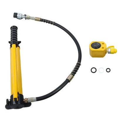 10T Mini Hydraulic Cylinder Jack Porta Power Ram CP-180 Manual Hydraulic