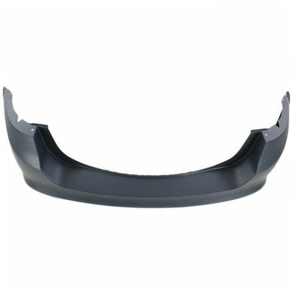 Rear Bumper Cover Black New Trim Replacement For 13-18 Ford Fusion 4DR W/o Park