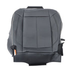 Driver Bottom Seat Cover For Hummer H3 2006-2009 2010 Black Leather Replacement