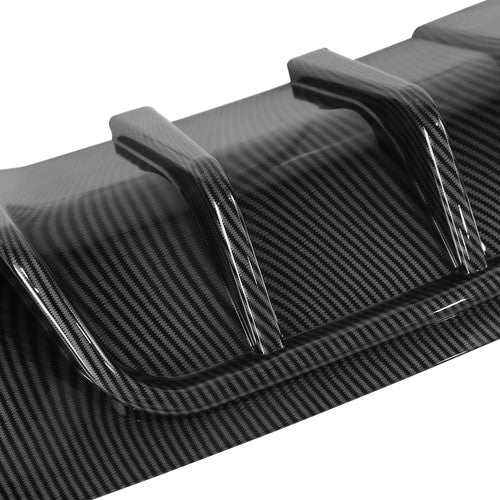 Rear Diffuser Trunk Spoiler Wing Carbon Fiber Style for 2018-2024 for Infiniti Q50