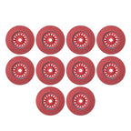 Type 29 Ceramic Grain Flap Sanding Discs 10 PCS 4-1/2" x 7/8" 80 Grits