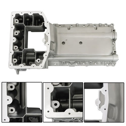 Aluminum Engine Oil Pan DC3Z-6675-B DC3Z-6675-C For F-650 Super Duty 2018-2019