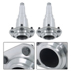 New 2-Pack #42 Weld-On Spindles With Flange Fit For 7,000lb Trailer Axles-2 1/4"