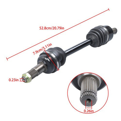 Rear Left/Right CV Axles Drive Shaft ATV For Yamaha Grizzly 700 2007-2014