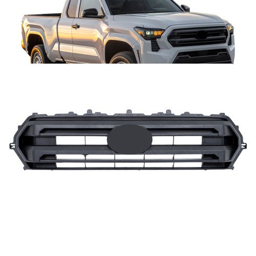 Front Bumper Upper Grille Assembly Black 53111-AK010 For Toyota Tacoma 2024-2025