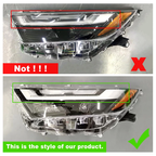 For 2022-2024 Toyota RAV4 LED Headlights 811100R350 811500R350 Left & Right Pair