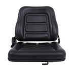 Universial Fold Seat  for Forklift Tractor with Adjustable Angle Back Slide New