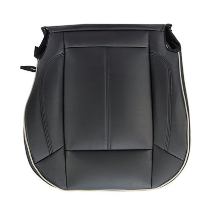 Driver&passenger Bottom Seat Cover Fit For Hummer H3 2006-2010 Black Leather