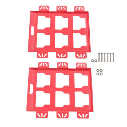 2 Pieces Tool Box Mounting Plate 50Lbs Half Package For Tool Storage System