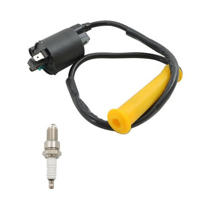 Ignition Coil & Spark Plug W/Cap 30510-HP5-601 For Honda 2007-13 Rancher 420 New