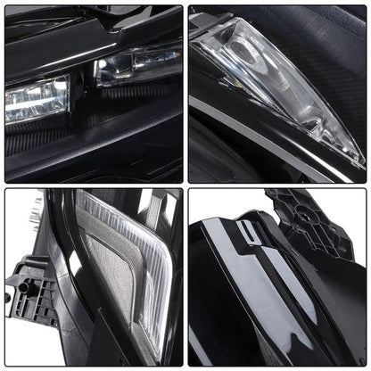 Headlight LED For Cadillac Escalade Sport/Sport Platinum 2021-2024 Left Black