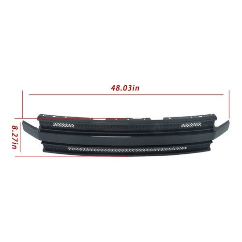 Gloss Black Compatible FIT For Ford Flex 2013-2019 Front Bumper Grille Assembly