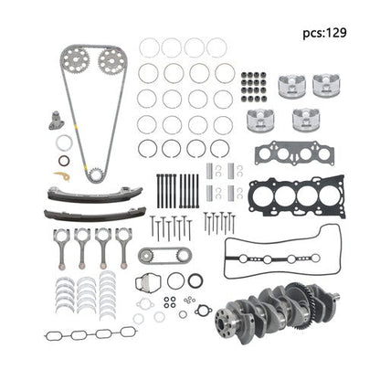 Engine Rebuild Overhaul Kit Crankshaft Rods Timing For Toyota Camry 2002-2009