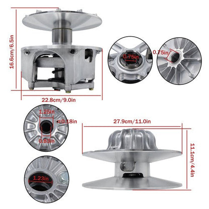2021 FOR POLARIS RZR TURBO XP(2021 ONLY) Primary and Secondary Clutch