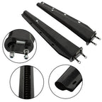 Mud Flap Hanger Set 2.5" Bolt Pattern Spring Loaded Fits For Semi Truck 30"