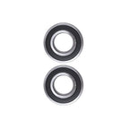 10× 6206-2RS 30mm×62mm×16mm Double Rubber Seals Deep Groove Ball Bearing