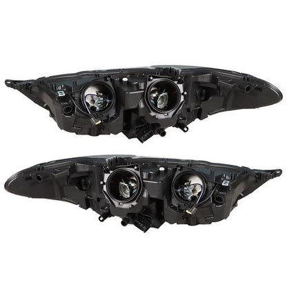 LED DRL Headlight Assembly Headlamps Left+Right Side For Ford Fusion 2017-2019