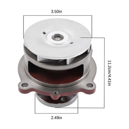 Water Pump 21404502 3668561 for Volvo Excavator EC210 EC290B EC240B D4D D6D