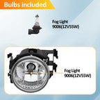 Fit 2013-2014 Subaru WRX STI Front Bumper Fog Lights W/ Bulbs Lamps LH&RH Pair