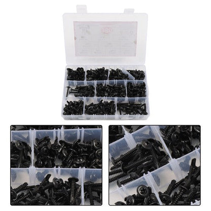 380 sets of #8#10 self-tapping screw kits 410 Stainless Steel Convenient Box