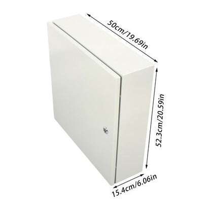 Wall Mount Junction Box 20x20x6" Carbon Steel Electrical Enclosure IP65 w/ Lock