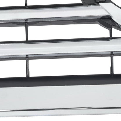 Front Bumper Upper Grille Chrome New Fit For Toyota Sequoia 2018 19-22 Plastic