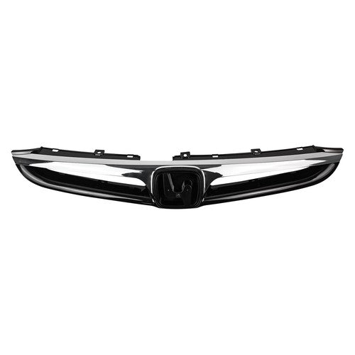 Front Bumper Chrome Grille Grill Assembly for 2006-2007 for Honda Accord