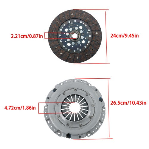 Automotive Clutch Kit w/Kit Lube Pack Fit For Kia Sorento 2011 2.4L K70716-01