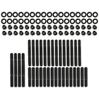 Fit For Chevrolet SBC 265 267 283 302 350 Small Block Black Cylinder Head Studs