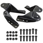 2Pcs Rear Leaf Spring Forward Shackle Bracket Hanger For 83-97 Ford F-250 F-350