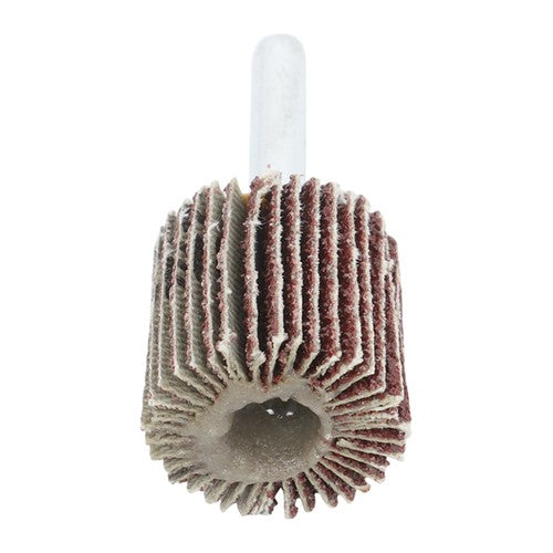 5 Pack 1" x 1" x 1/4" Shank Mounted Flap Wheels 60 Grit Aluminum Oxide
