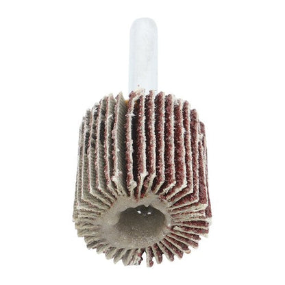 5 Pack 1" x 1" x 1/4" Shank Mounted Flap Wheels 60 Grit Aluminum Oxide