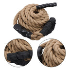 1.5 Inch Diameter 25 FT Outdoor Climbing Rope for Fitness and Strength Training