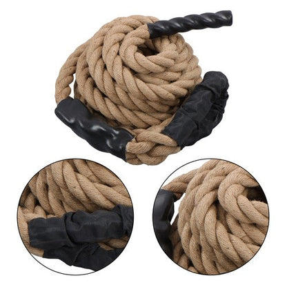1.5 Inch Diameter 25 FT Outdoor Climbing Rope for Fitness and Strength Training
