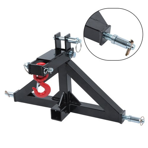 Quick Hitch Multi Compatible with Towing Hook 3 Point Trailer Hitch 2 Receiver