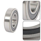 4Pcs 62/32-2RS Bearings 32��65��17mm Double Rubber Seals Deep Groove Ball Bearing