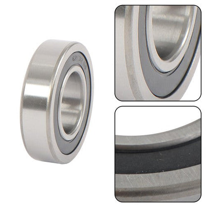 4Pcs 62/32-2RS Bearings 32×65×17mm Double Rubber Seals Deep Groove Ball Bearing