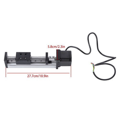 Linear Stage Actuator with NEMA23(5756) Stepper Motor 100mm Stroke DC 24V