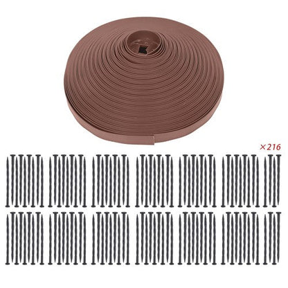 2 inches high 246 feet  Garden edge lawn grass stone isolation strip