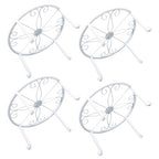 4PCS Plant Stand for Flower Pot Potted Holder Indoor Outdoor Metal 9in