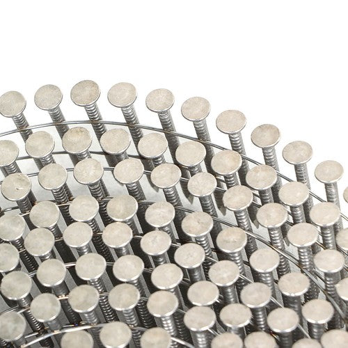 3600Pcs 15 Degree Wire Coil 1-1/4” ×.09” Ring Shank Stainless Steel Siding Nails