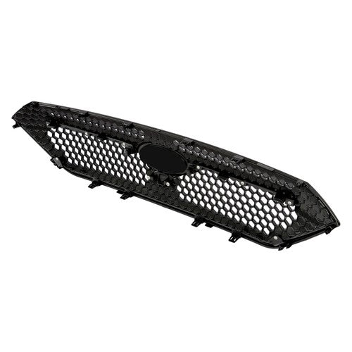 Front Bumper Upper Grille Honeycomb Grill Durable Black For Subaru WRX 2022-2024