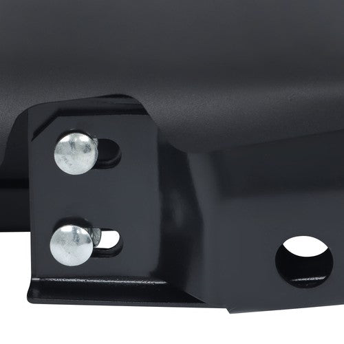 Step Rear Bumper Without Sensor Hole Black Steel Fit For Chevrolet S10 1998-2004