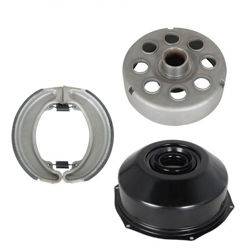 1988-96 For Honda TRX300/FW FourTrax 300 2×4 Rear Brake Drum & Cover Brake Shoe