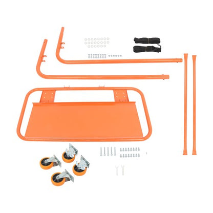 Handling Sheetrock Sheet Panel With Safety Belts Drywall Sheet Cart 3000Lbs